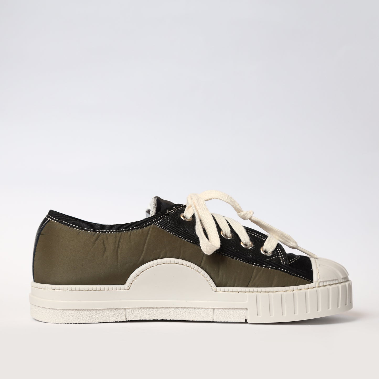 Sneakers Van Dick Low Verdi Piumino